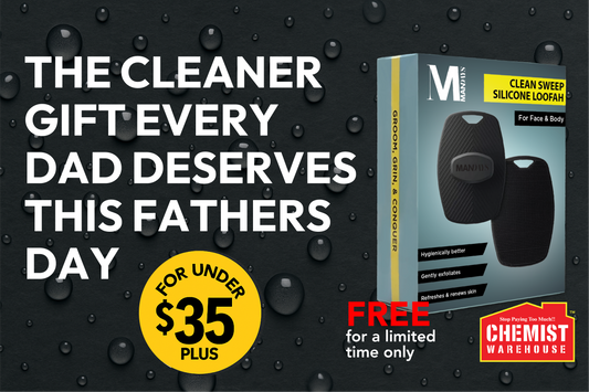 30% OFF all Mandays Grooming Tools + FREE Clean Sweeper silicone loofah — all for under $35.